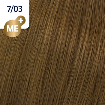 Wella Koleston Perfect Me+ Hajfesték - 7/03 - 60ml - Aranyló Természetes Középszőke főképe